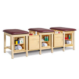 Clinton 1704 Classic Taping Station w/ Tiered Shelf Boxes & Door/Drawer
