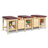 Clinton 1705 Classic Taping Station w/ Tiered Shelf Boxes & Drawers