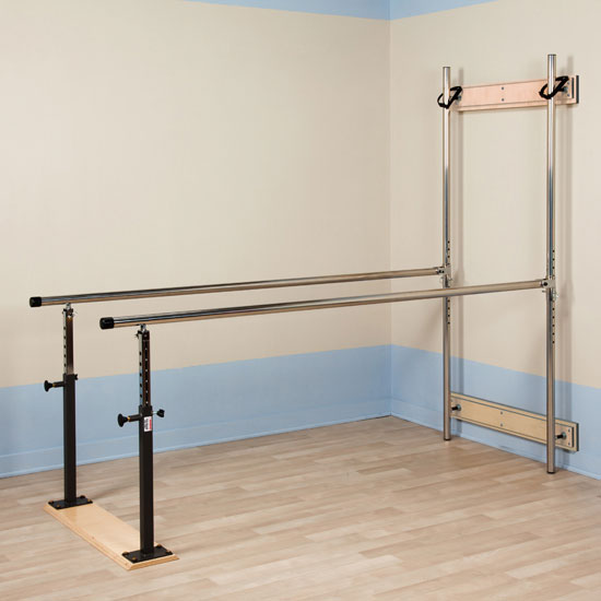 Clinton 3-3307 Wall Mounted Folding Parallel Bars