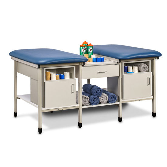 Clinton 31706 Ironside Taping Station w/ Open Shelves, Doors & Drawer