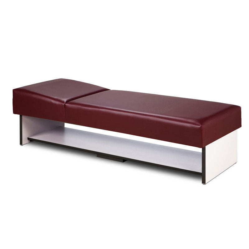 Clinton 3710 Panel Leg Recovery Couch w/ Full Shelf