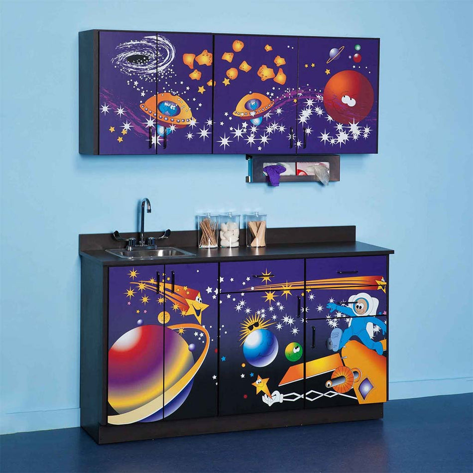 Clinton 6135-BW Imagination Series Space Pediatric Cabinet