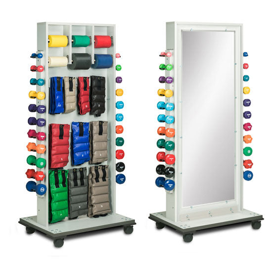 Clinton 6154 Combo Weight Mirror Rac