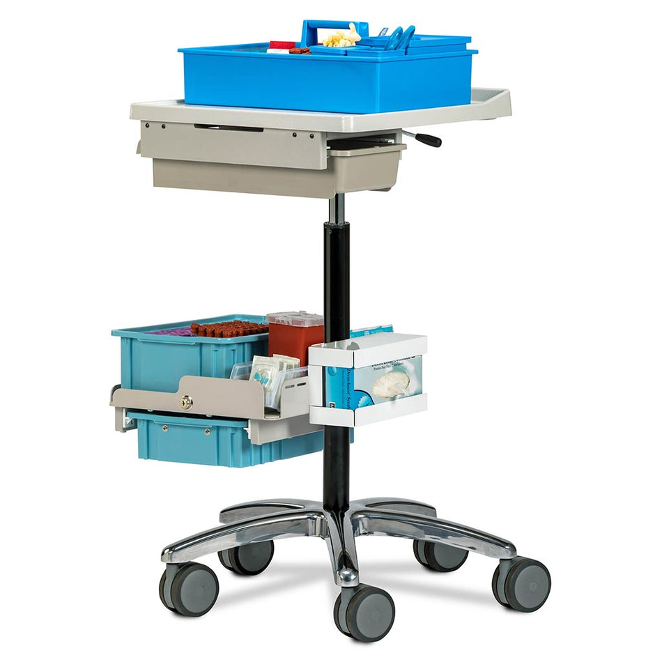 Clinton 67022 Store & Go Phlebotomy Cart