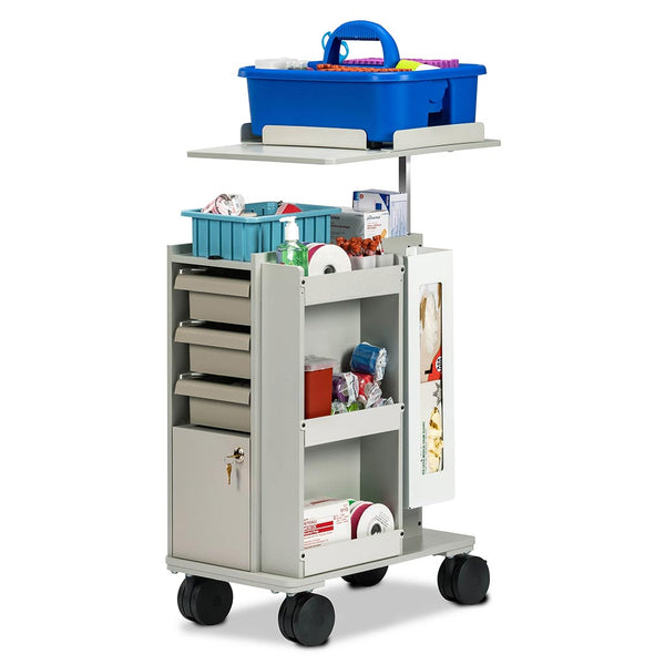 Clinton 67032 Slimline Store & Go Phlebotomy Cart