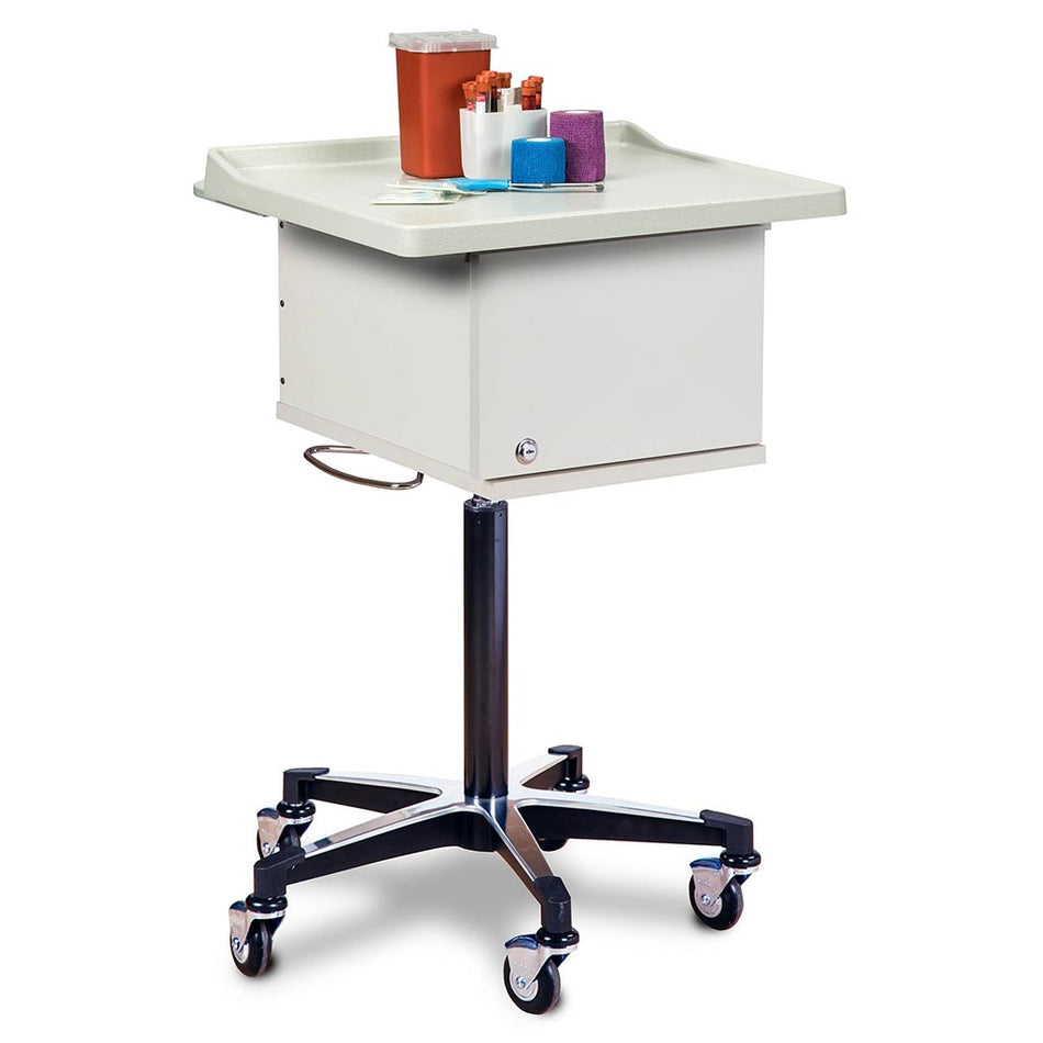 Clinton 67200 Mobile Two-Bin Phlebotomy Cart