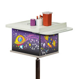 Clinton 67235 Space Place 2-Bin Phlebotomy Cart