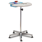 Clinton 6950 Stationary Half Round Phlebotomy Stand