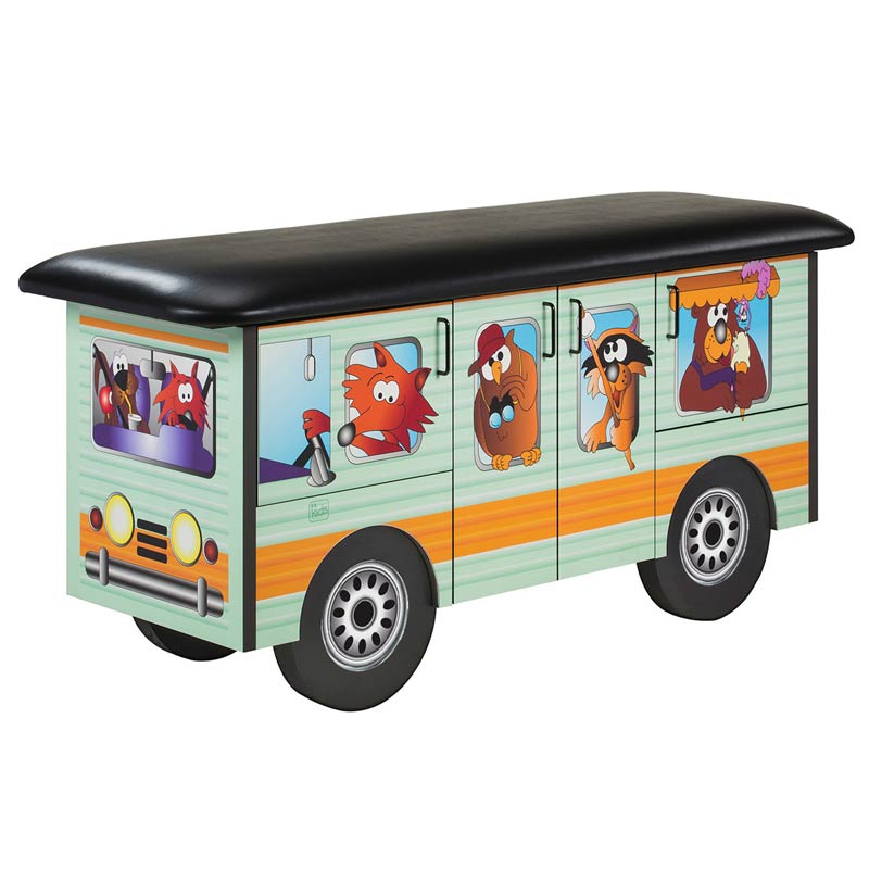 Clinton 7050 Fun Series Cool Camper Treatment Table, Pediatric
