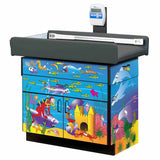Clinton 7836 Imagination Series Ocean Scale Table, Pediatric