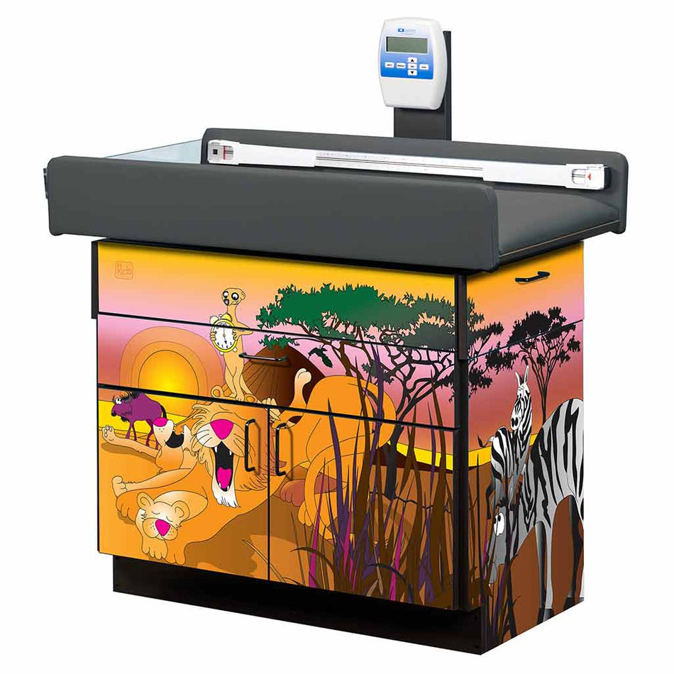 Clinton 7851 Imagination Series Serengeti Sunrise Scale Table, Pediatric