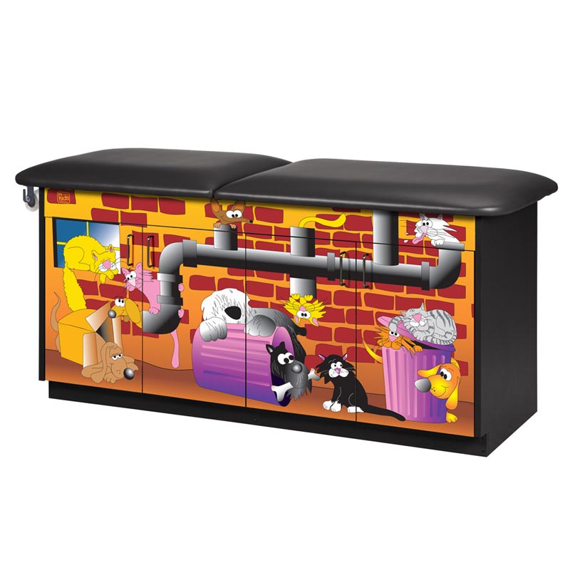 Clinton 7937 Imagination Series Cats & Dogs Treatment Table, Pediatric