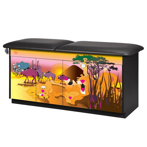 Clinton 7951 Imagination Series Serengeti Sunrise Treatment Table, Pediatric