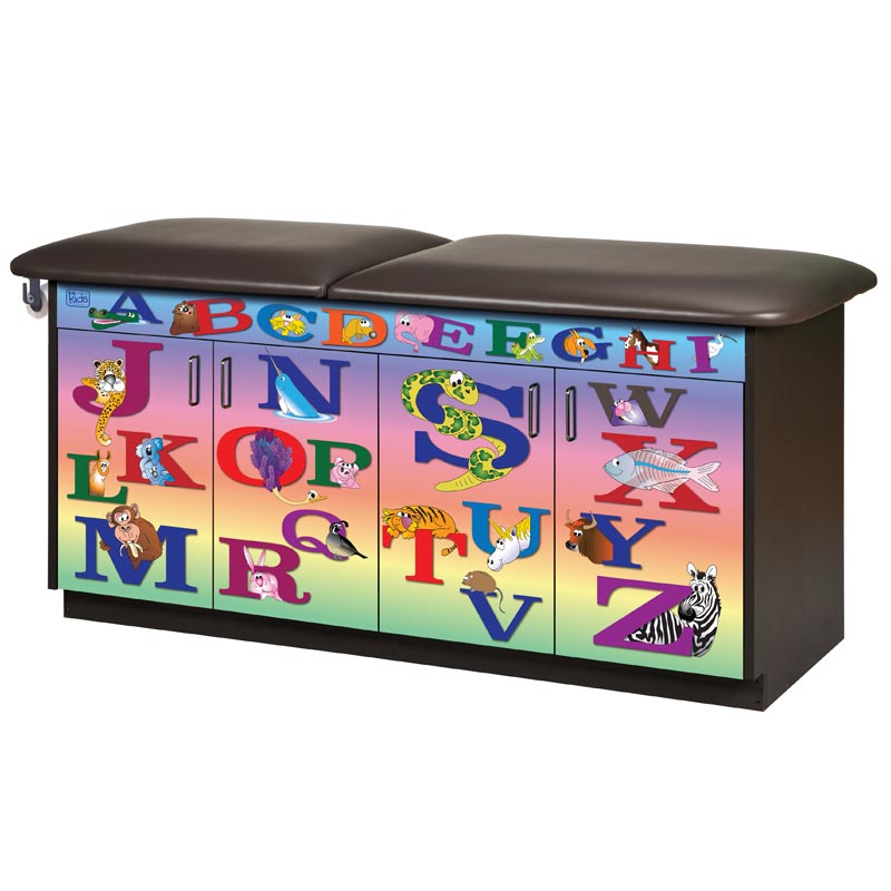 Clinton 7955 Imagination Series Alphabet Treatment Table, Pediatric