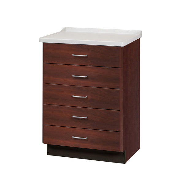 Clinton 8805-A Treatment Cabinet w/ Molded Top & Drawers