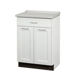Clinton 8821-AF Treatment Cabinet w/ Molded Top, 2 Doors, 1 Drawer - Fashion Finish