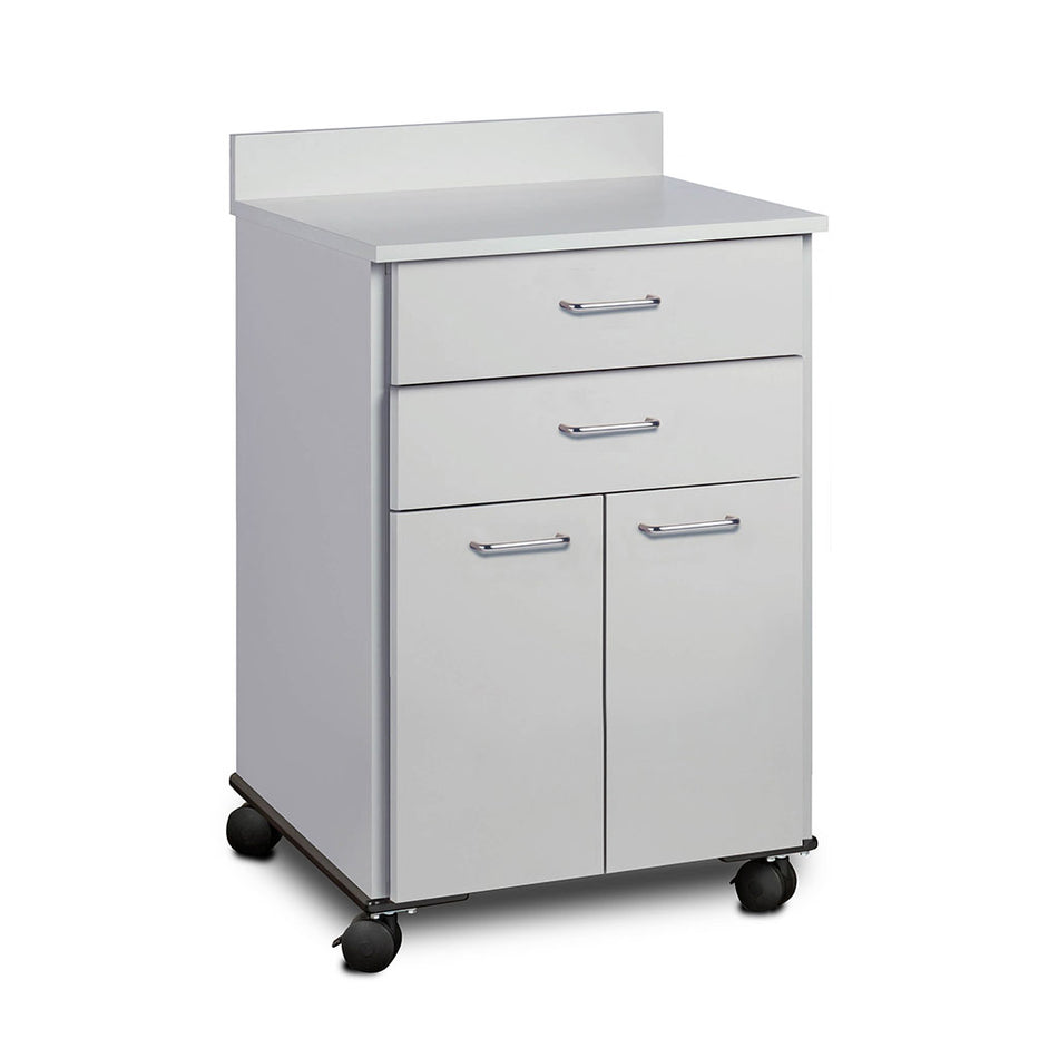 Clinton 8922 Mobile Treatment Cabinet w/ 2 Doors & 2 Drawers