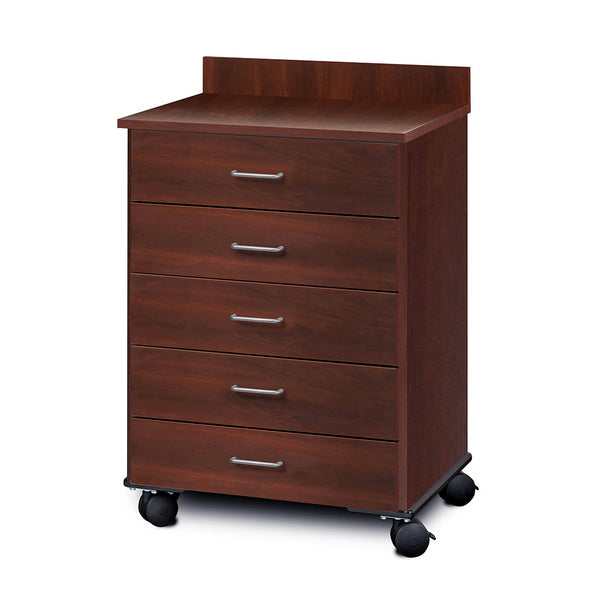 Clinton 8950 Mobile Treatment Cabinet with 5 Drawers