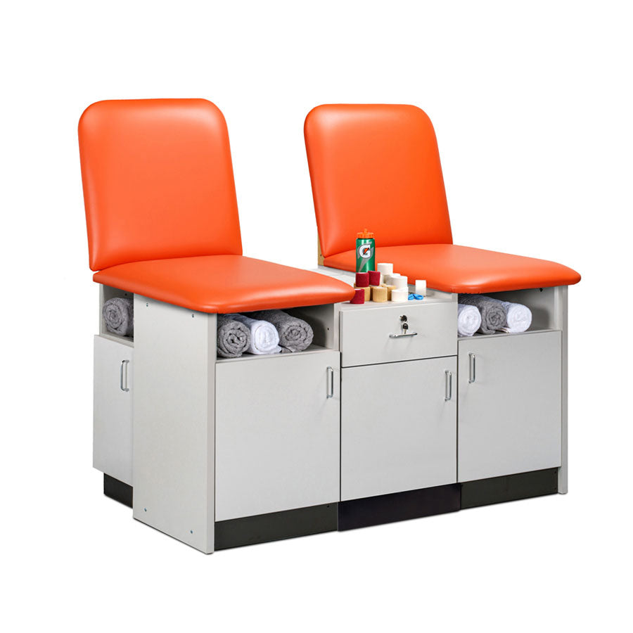 Clinton 9299-42 Cabinet Taping Station with Backrests