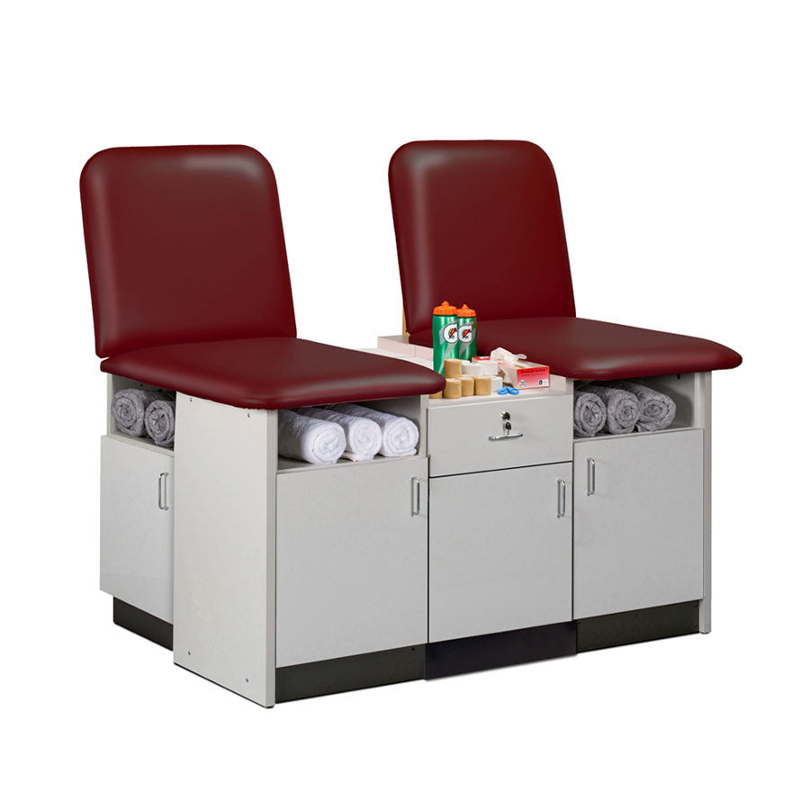 Clinton 9299-48 Cabinet Taping Station with Backrests