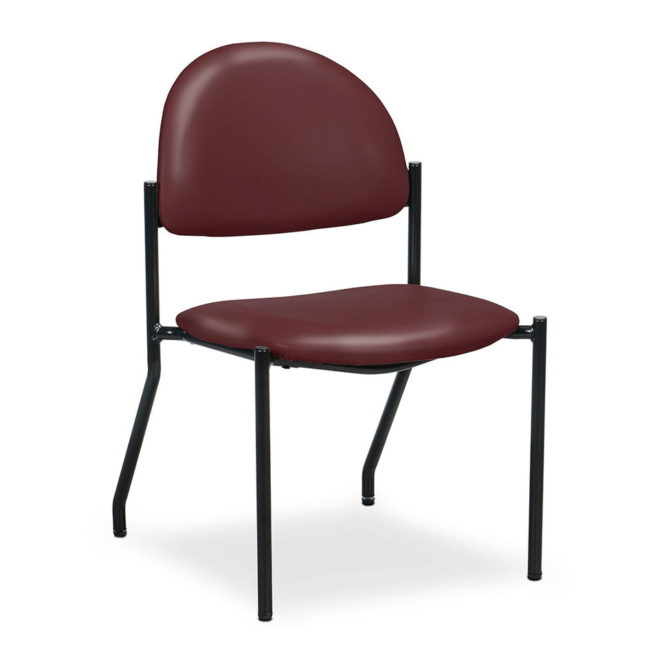 Clinton C-40F F-Series Black Frame Chair No Arms