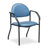 Clinton C-50F F-Series Black Frame Chair w/ Arms