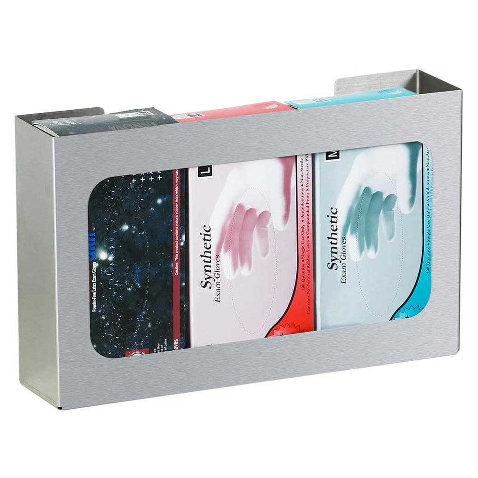 Clinton GS-3030 Triple Stainless Steel Glove Box Holder