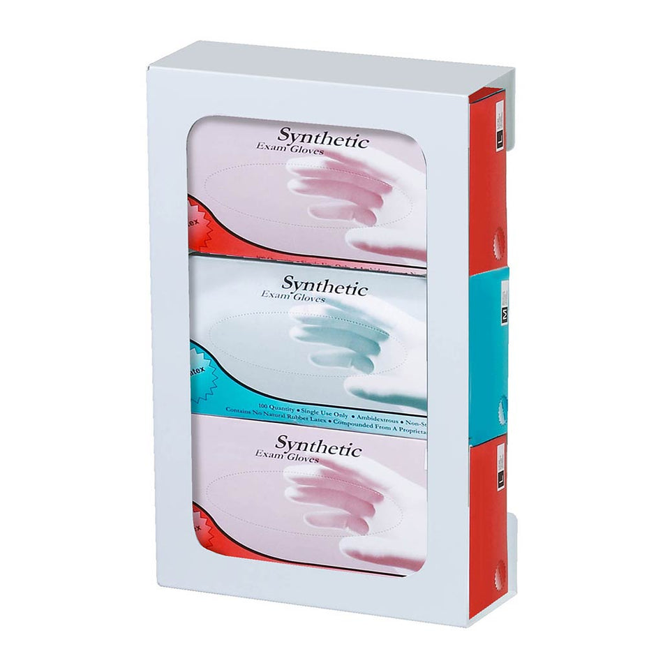 Clinton GW-2030 Triple White Steel Glove Box Holder