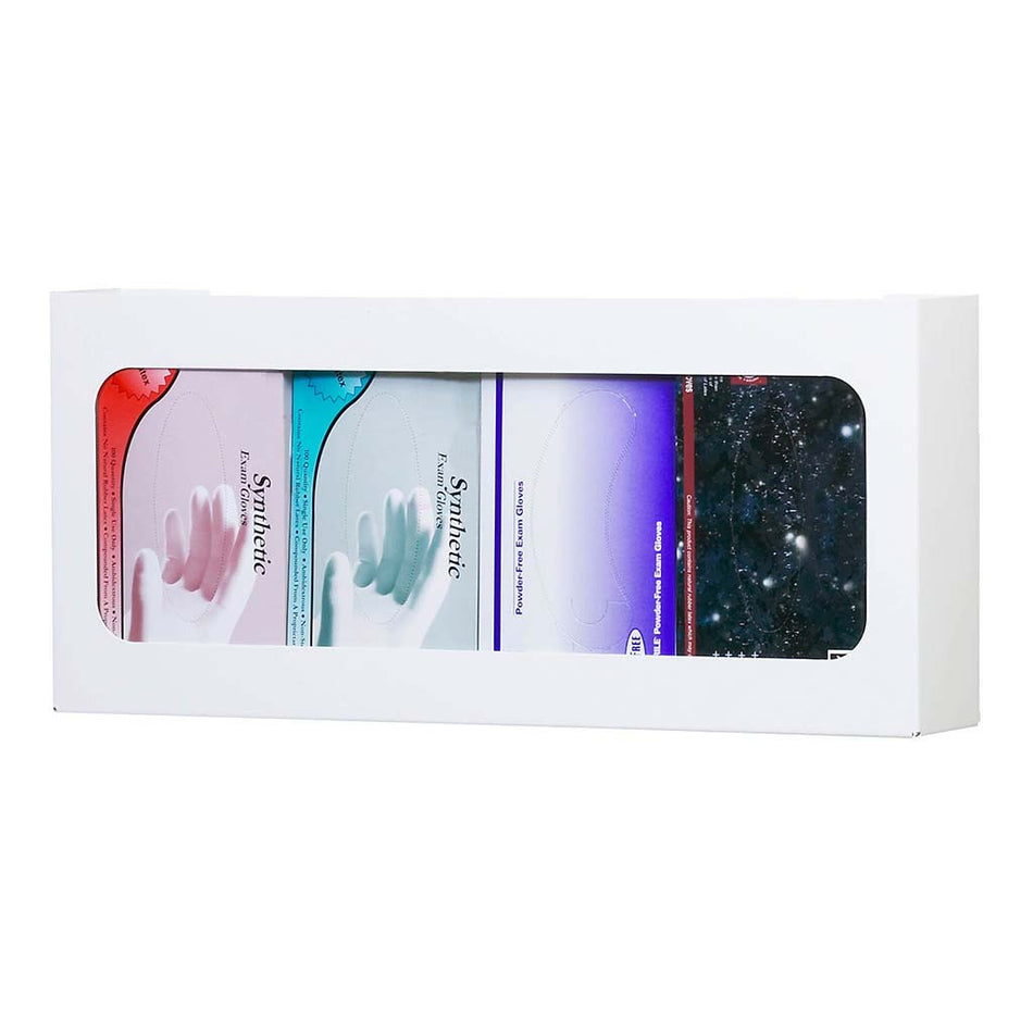 Clinton GW-2040 Quad White Steel Glove Box Holder