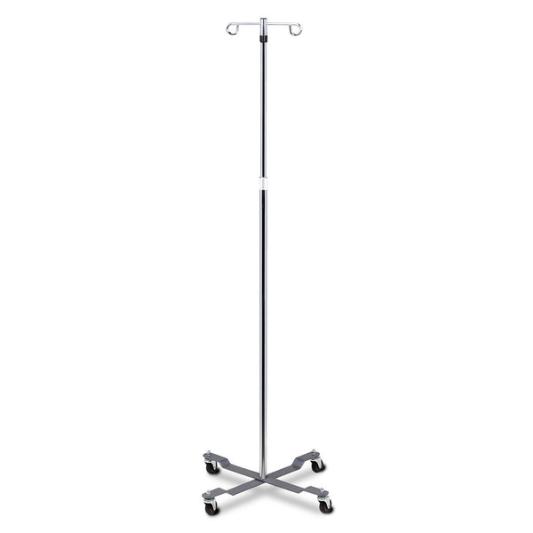 Clinton IV-40 4-Leg, 2-Hook Economy Twist Lock IV Pole