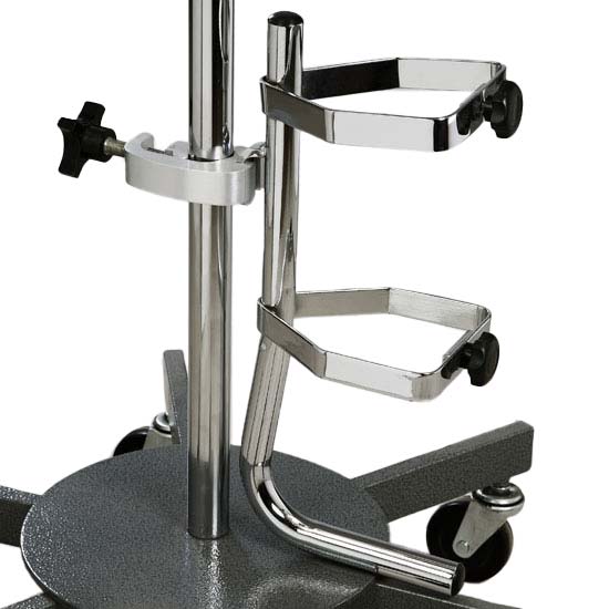 O2 Booth Clinton IV-44 Oxygen Cylinder Holder