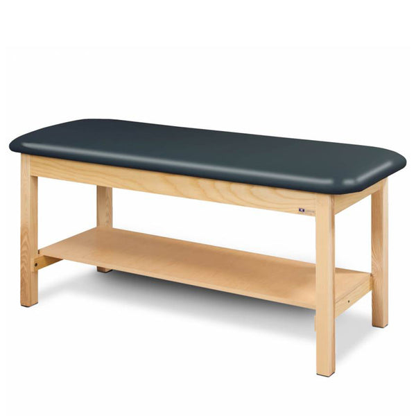 Clinton 200 Classic Flat Top Treatment Table W/ Full Shelf