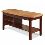Clinton 300 Classic Flat Top Treatment Table W/ Shelving