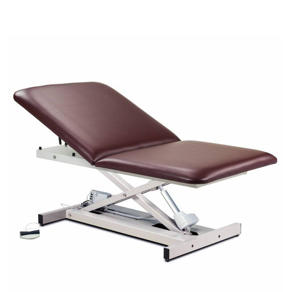 Clinton 84200 Open Base, Extra Wide Power Table w/ Adj. Backrest