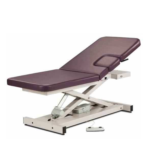 Clinton 85200 Open Base Imaging Table W/ Window Drop & Adj. Backrest