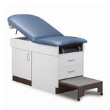 Clinton 8890 Family Practice Exam Table with Step Stool