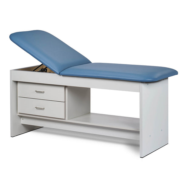 Clinton 91030 Panel Leg Series Treatment Table W/ Shelving
