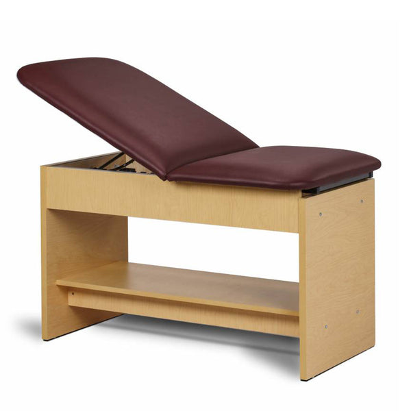 Clinton 91200 Panel Leg Series, Space Saver Treatment Table W/ Shelf