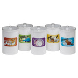 Clinton T-66 Opaque Plastic Animal Pals Sundry Jars