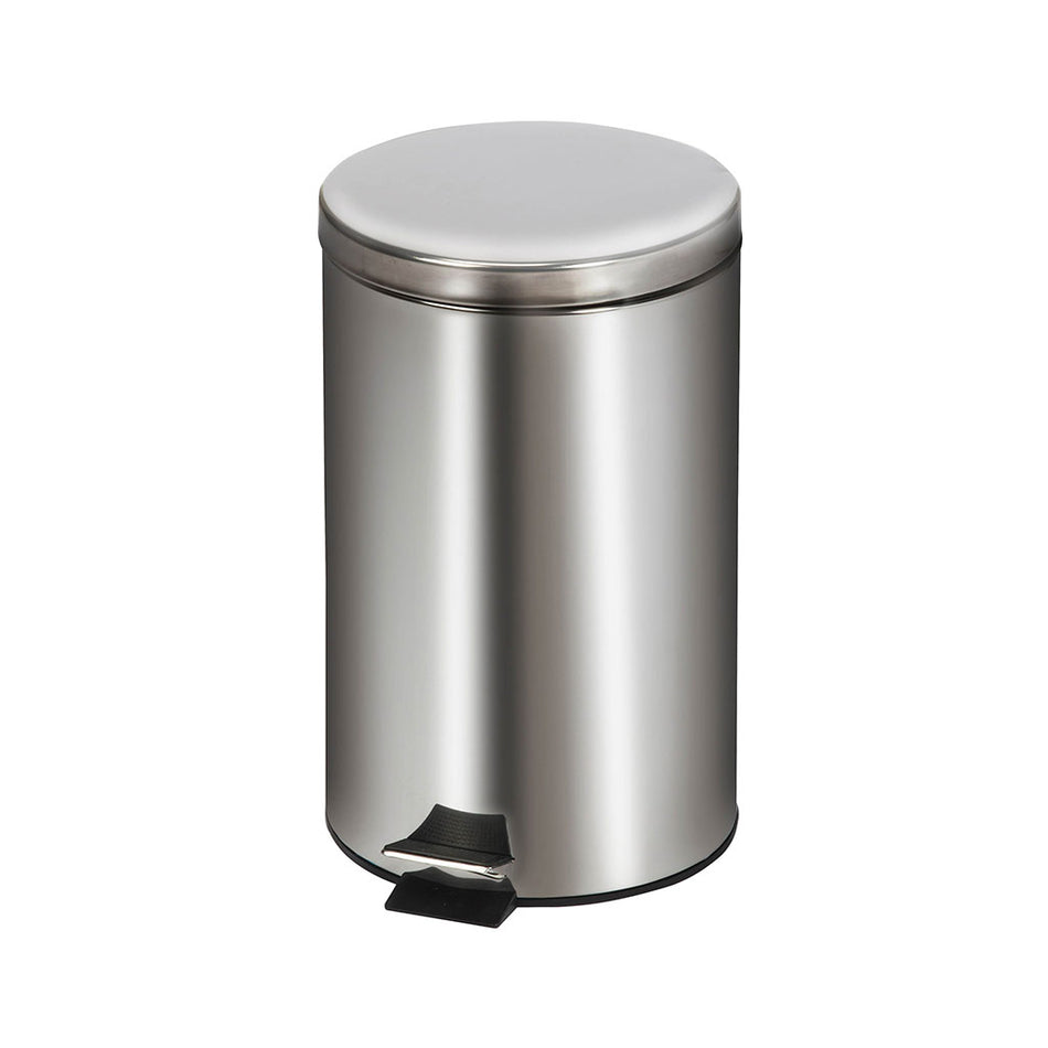 Clinton TR-13S Stainless Steel Small, Round Waste Receptacle