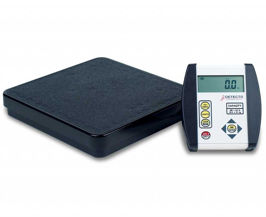 DR400-750 Detecto *BMI* Low Profile Portable Physician Scale