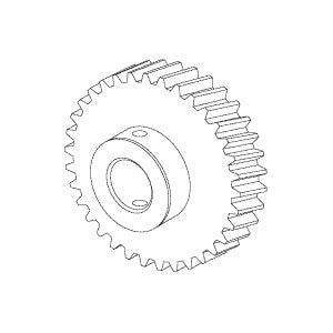 Gear, Back Motor Dental EZ Chair Part: 3800-150/DEG602