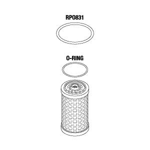 Element, Carbon Filter CA Type Dental Compressor Part:64800-213/CME104