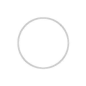 O-Ring, (Rib Gasket Cover) Jun-Air Dental Comp Part:JA6244000/RPO848