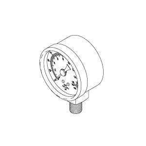 Gauge, Pressure Jun-Air/DentalEZ Compressor Part:JA5130000/CMG050