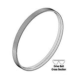 Belt, Drive For Bulldog QT1 Dental Vacuum Part: 002035SP/VPB100