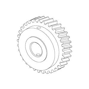 Gear, Seat Tilt Motor Dental EZ Chair Part: 3800-151/DEG601