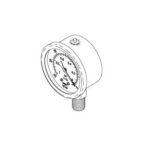 Gauge, Vacuum For Apollo/Midmark Dental Vacuum Part: VPG-100/VPG047
