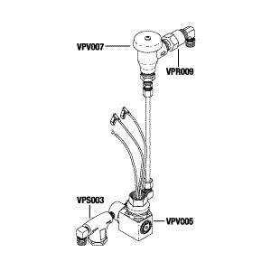 Control, Water Assembly - CV-101 FS Dental Vacuum Part:64568196/VPA001