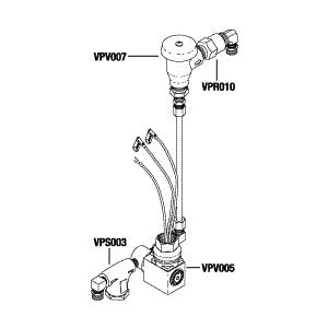 Control, Water Assembly - CV-102 FS Dental Vacuum Part:64568197/VPA002